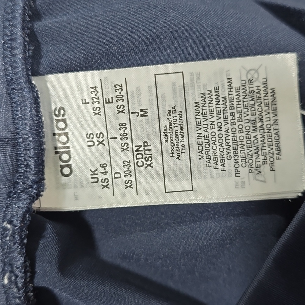 Adidas Blue Pants Woman's Size XS - Picture 12 of 12
